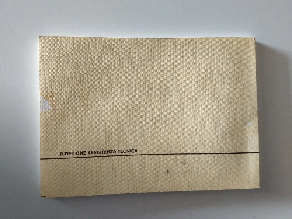 Libretto uso e manutenzione Alfa Romeo 75 Turbo - Immagine 2 di 4