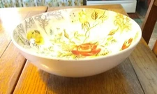 Nasco Rosevine Large Serving Bowl ~ 10"