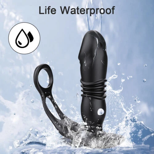 Anal Prostata Massagegerät Vibrator Dildo Stoßfunktion Sexspielzeug für Männer💕 - Bild 9 von 24