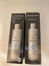 TWO 2  LG LT1000P/PC/PCS Refrigerator Water Filter NEW OEM