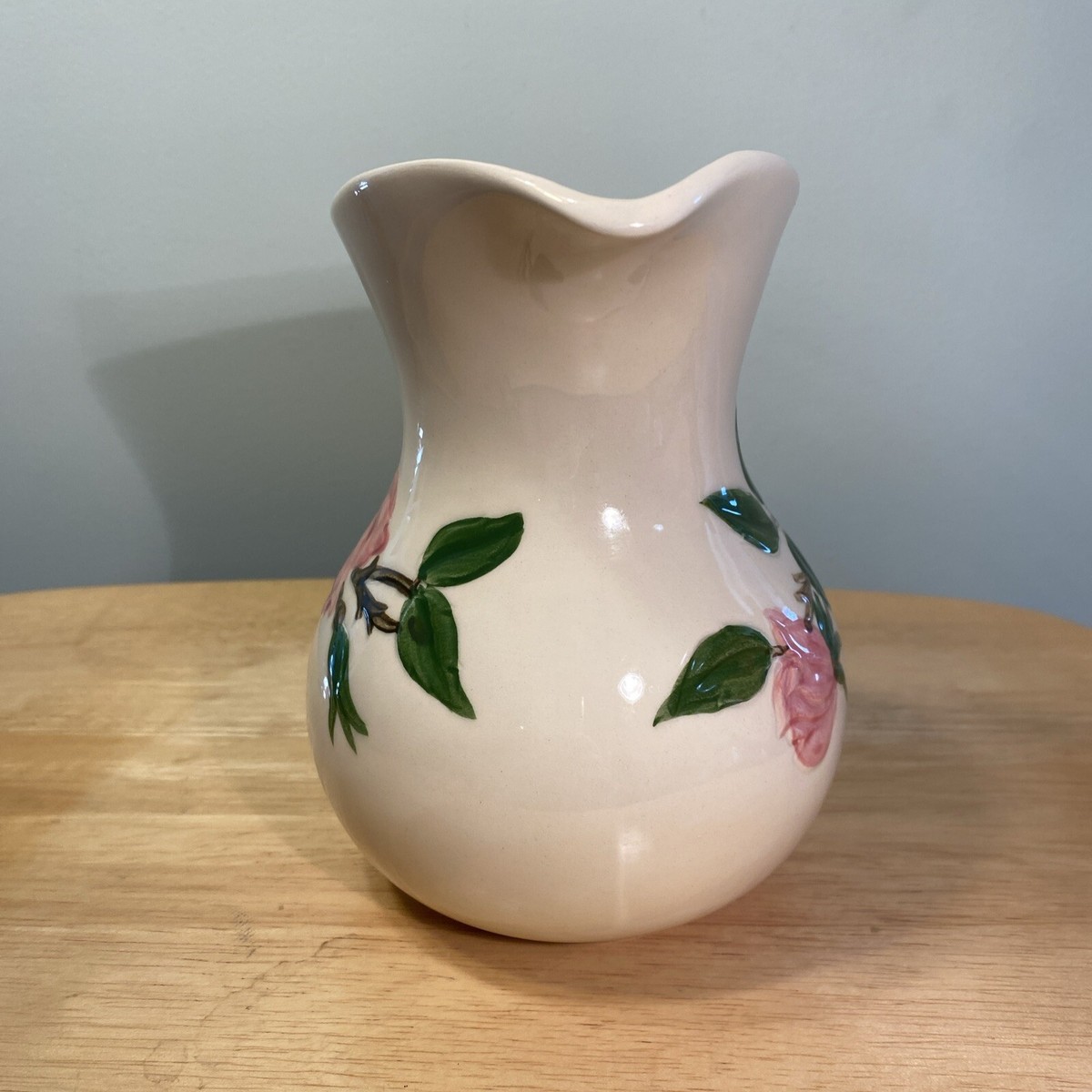 Franciscan Ware Desert Rose Pitcher 6.5