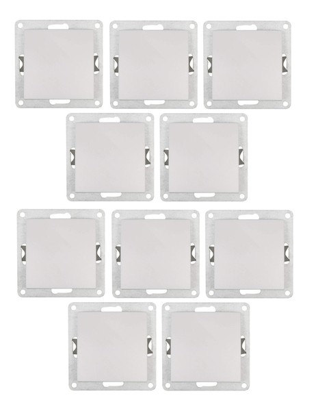 10Er Set Wechselschalter Mcpower Flair,250V~/10A, Up, Klemmanschluss, Weiß-image