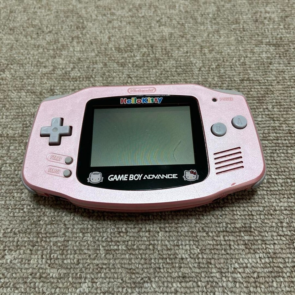 Nintendo Game Boy Advance Console Hello Kitty Pink Limited Edition with ...