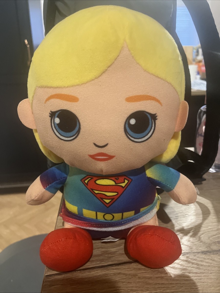 Justice League Supergirl Superhero Soft Plush Toy 9” Bandai Namco DC Comics  2021
