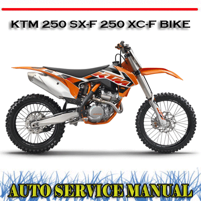 KTM 250 SX-F 250 XC-F BIKE 2012-2015 FACTORY WORKSHOP SERVICE REPAIR MANUAL~DVD - Picture 1 of 3