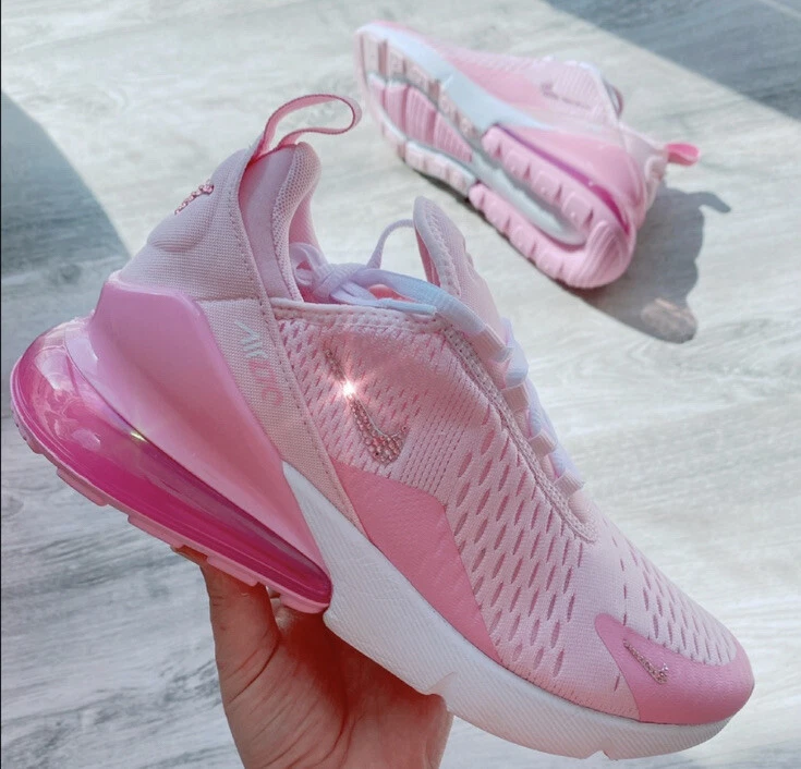 optie code Afrikaanse NIke Air Max 270 custom pink crystals | eBay