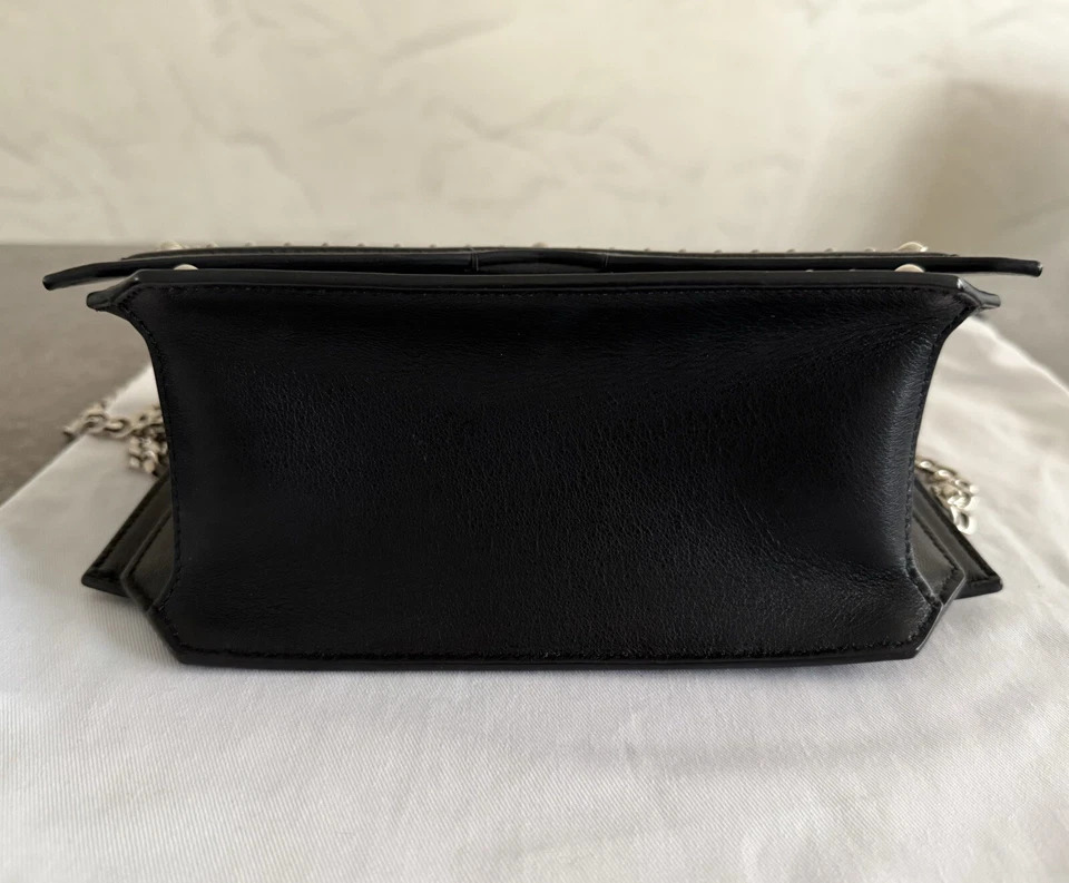 Authentic, Givenchy Bow Cut, Studded Leather Bag  - Image 3 of 4