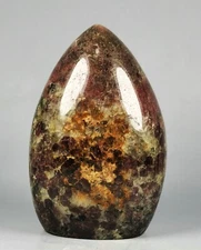 Natural Red GARNET Crystal Polished Standup Display Freeform - Madagascar