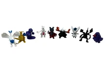 Lot of 9 RL Pokemon Mini Tiny R/L.W 1" Figures 2006 2007 Vintage