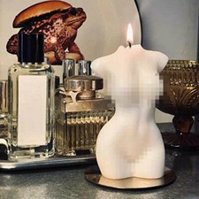 3D Body Candle Mold Silicone Soap Wax Mould Male and Female Design Art Frag US