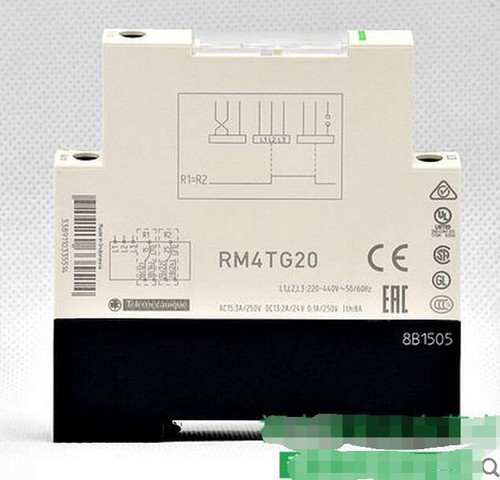 Relè Di Monitoraggio Tensione Trifase Schneider RM4 TG20 220-440VAC – Nuovo E Affidabile