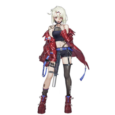 SR-2 Girls Frontline Anime Weatherproof Sticker 6'' Car Decal