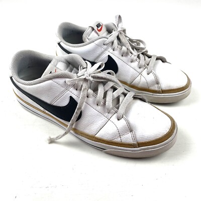 Nike Court Legacy Shoes Mens Size 13 White Leather Casual Sneakers CU4150-102 s-l400.jpg main image 2