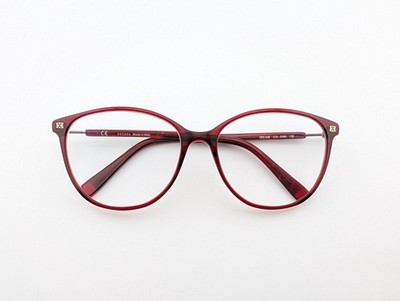 Escada Eyeglasses, Frames Only, Italy, VESA26 0V64, 54-16-135, Plastic, Red