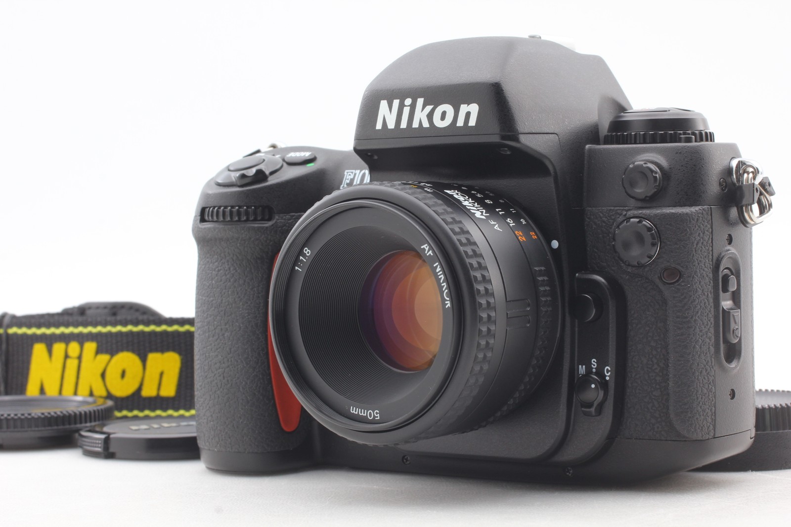 ⏯️SN:215xxx [ MINT ] Nikon F100 35mm Film Camera AF 50mm F1.8 Lens From JAPAN