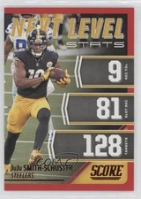2021 Score Next Level Stats Red JuJu Smith-Schuster #NL14 09jr