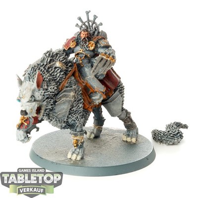 Space Wolves - Canis Wolfborn - teilweise bemalt