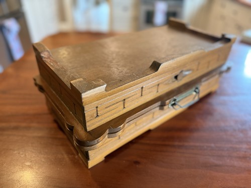 ⭐️Juego de ajedrez chino de madera tallada de colección tablero con incrustaciones Dragon Phoenix portátil - Imagen 19 de 22