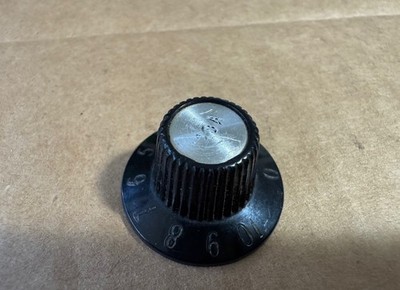 Gibson Vintage Witch Hat Knob Silver Insert ES-335 SG MM V Late 1960's 1970's