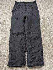 Obermeyer Black Ski Pants Small Snow Insulated Y2k Adjustable Waist 32  Inseam