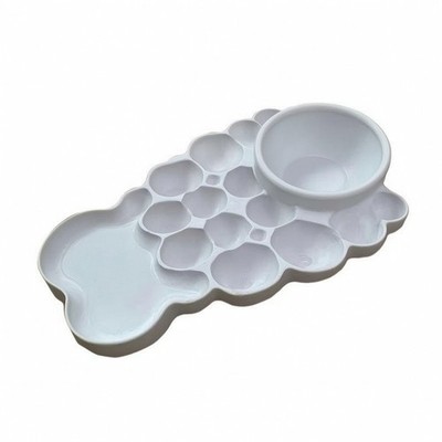 Cloud Farbpalette Mehrkammerpalette mit Mischvertiefungen leicht zu reinigen