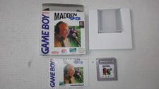 Madden 95 (Nintendo Gameboy) Game CIB Complete Football