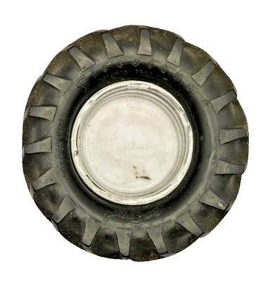 Vintage Firestone Tractor Tire Advertising Ashtray gum dipped