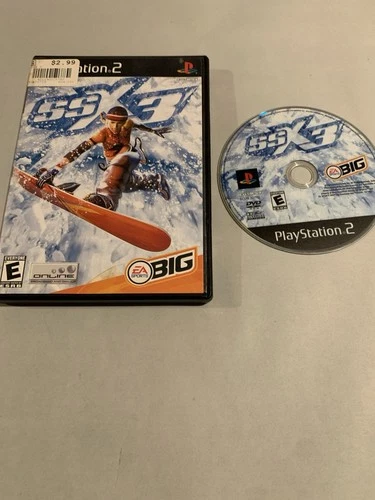 SSX 3 PS2 (Sony PlayStation 2, 2003) Black Label - No Manual, Tested