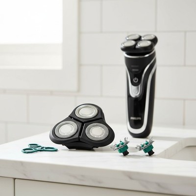One-Minute Replacement RQ11 Heads for Philips Norelco Shavers - Hassle-Free Care