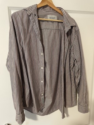 Carhartt WIP Salinger Hemd M gestreift Retro Vintage