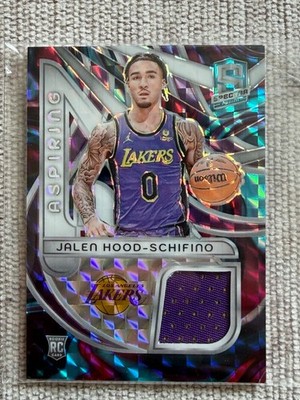 2023-24 Panini Spectra Jalen Hood-Schifino Aspiring Patches RC /75 Lakers