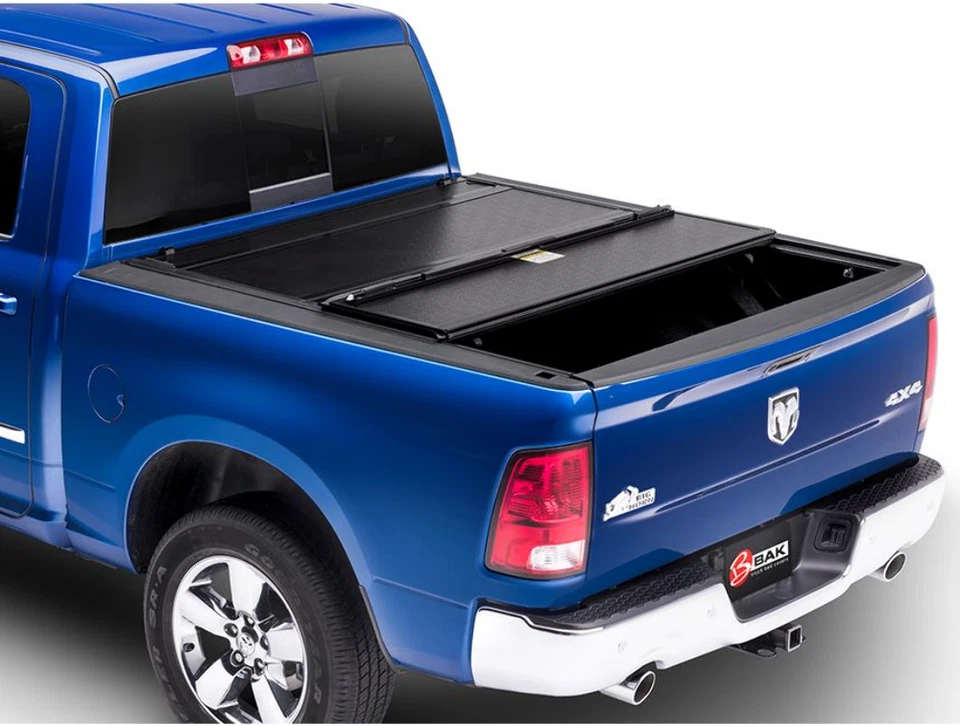 BAK BAKFlip G2 Hard Folding Tonneau Cover fit 2002-18 Ram 1500 6'4" BED w/RamBox - Image 3 of 4