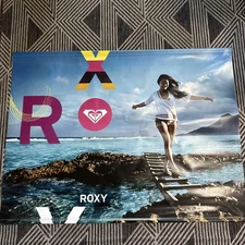 ROXY VINTAGE Y2K SURF SKATE AUTHORIZED DEALER STORE BANNER VINYL SIGN 2XSIDED