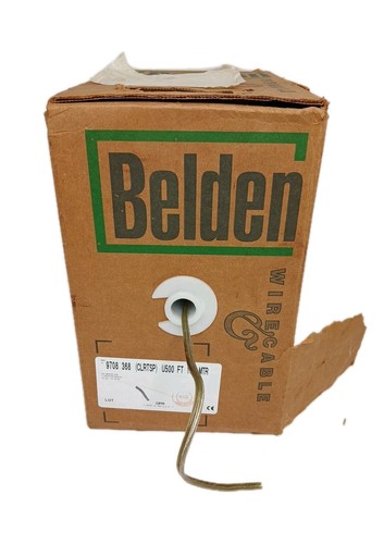 Belden Unreel Wire Cable 9708 368 (CLRTSP) 152 MTR Speaker Wire (2 Boxes ) Read - Picture 8 of 13