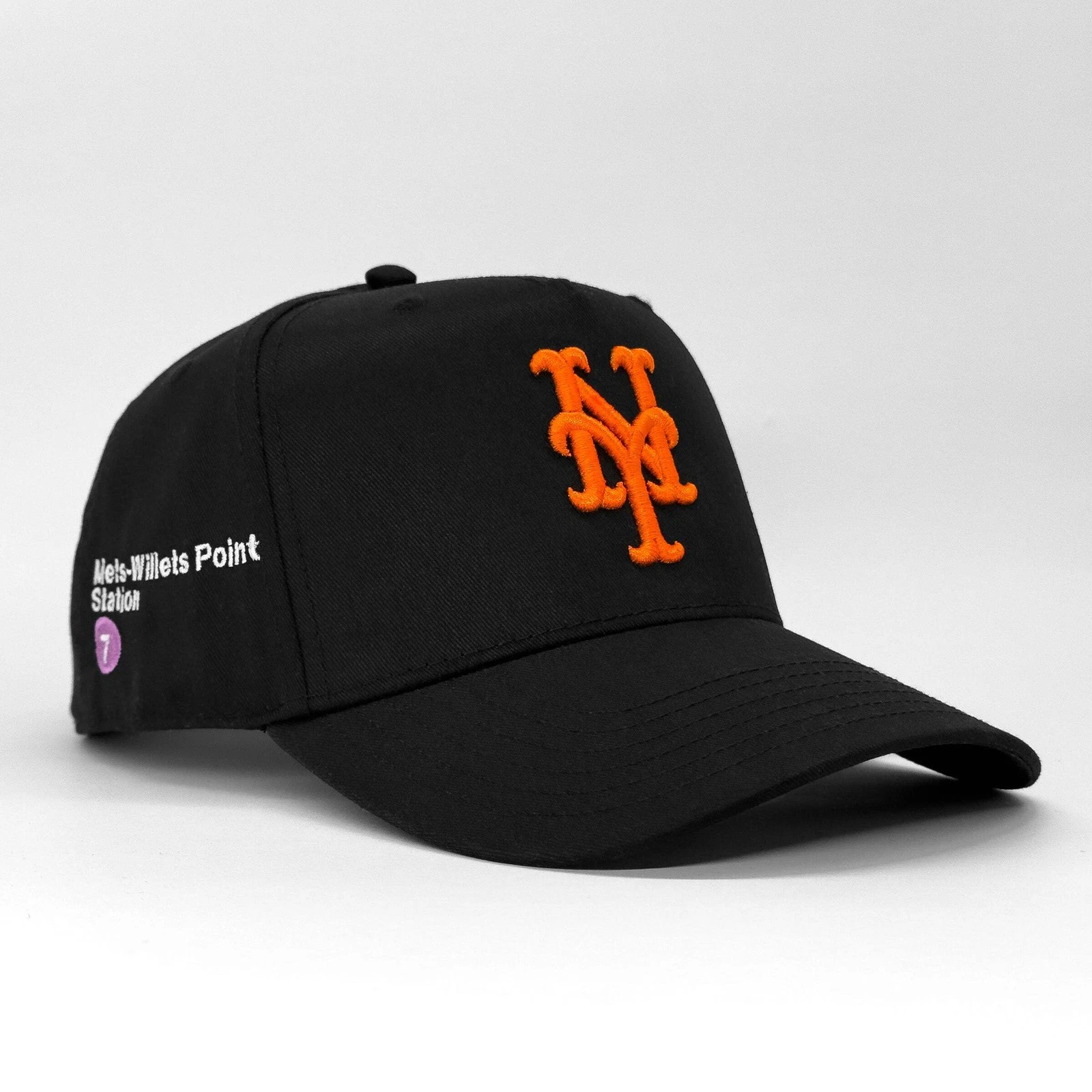 NY Mets Subway - Black Snapback
