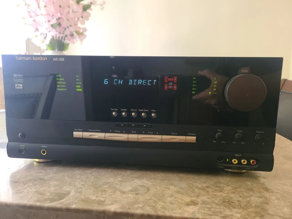 Harman Kardon AVR 7000 Home Theater Receiver – 5.1 Channel Dolby Digital/DTS - Image 2 of 4