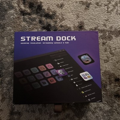 Stream Dock Streaming Console & Hub customizable LCD Macro keys Content Creators