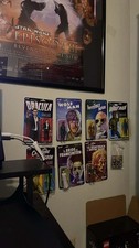 universal monster super 7 figures and a bag o...