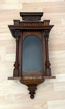 Gehäuse Gründerzeit Regulator mit Aufsatz um 1880