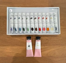 Sui Gouache set of 12 7.5ml and 2 15ml tubes