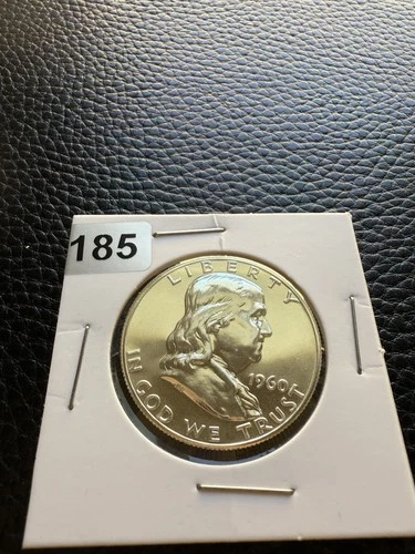 1960 half dollar silver MS Mint State Proof Franklin coin