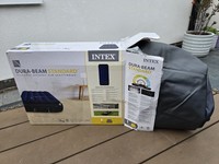 Intex Dura Beam Standard Classic Downy Air Mattress Fiber Tech technology