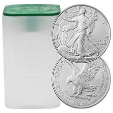 Presale - Roll Of 20 - 2026 $1 American Silver Eagle 1 Oz Bu