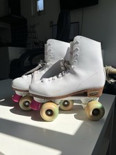Damen Rollschuhe rosa und weiß mit Chaya Clo...