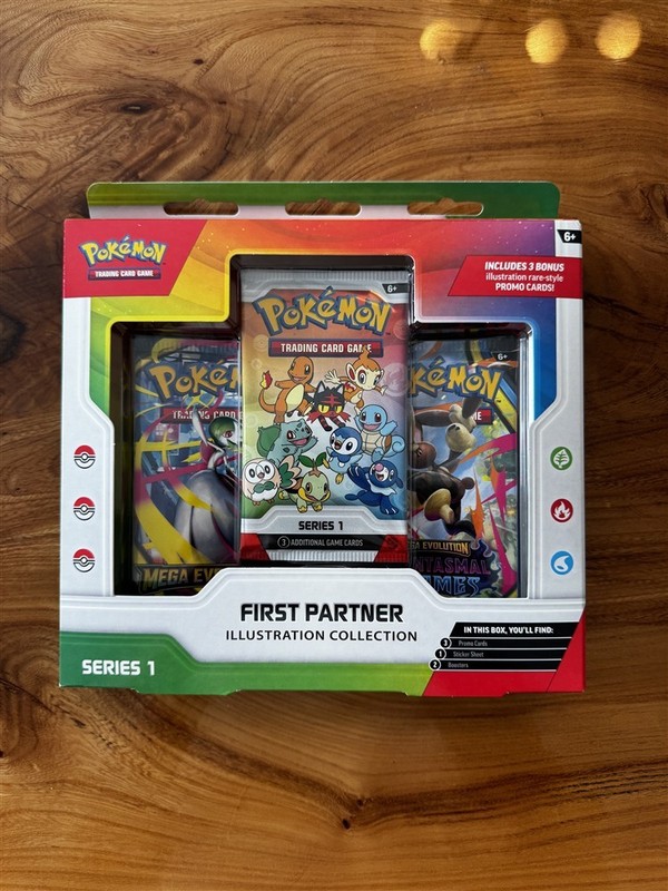 POKEMON TCG FIRST PARTNER SERIES 1 ILLUSTRATION COLLECTION SEALED BOX B