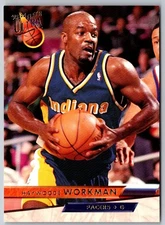 1993 Ultra Haywoode Workman #264 Indiana Pacers Basketball Card