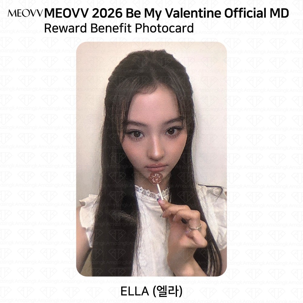 MEOVV 2026 Be My Valentine Official MD Reward Benefit Photocard | eBay