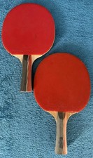 Vintage Butterfly Pan Asia Table Tennis Bats ? Matching Pair 