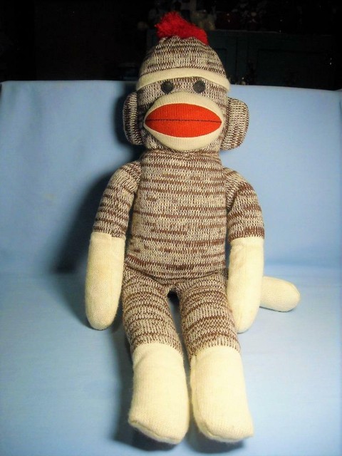 plushland sock monkey