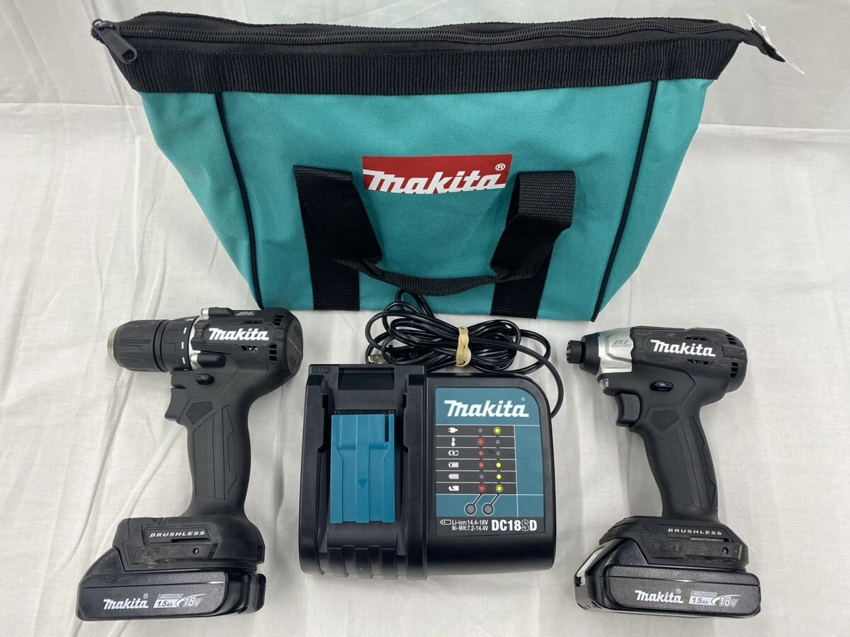 Makita 18V LXT Cordless Brushless 2 Tool Combo Kit 